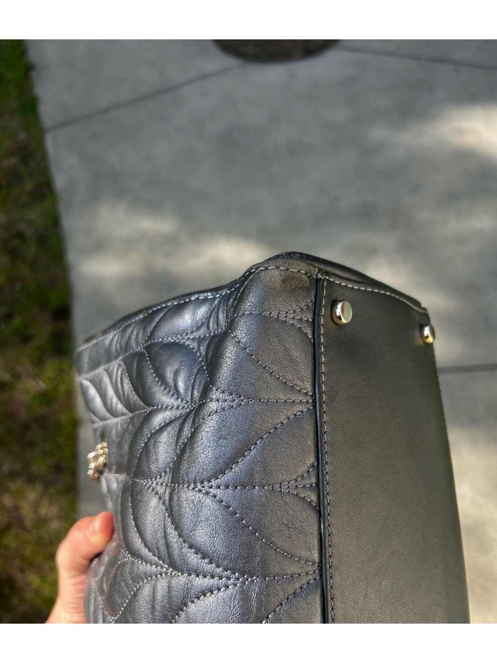 Kate Spade Briar Lane Quilted Leather Chain Shoulder Bag - Picture 10 of 14